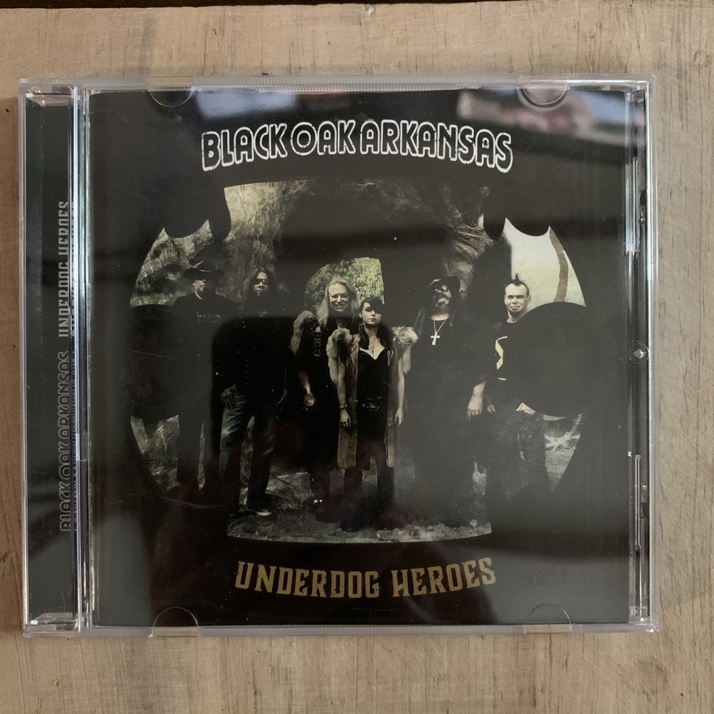 Black Oak Arkansas - Underdog Heroes CD (2019 Purple Pyramid)
